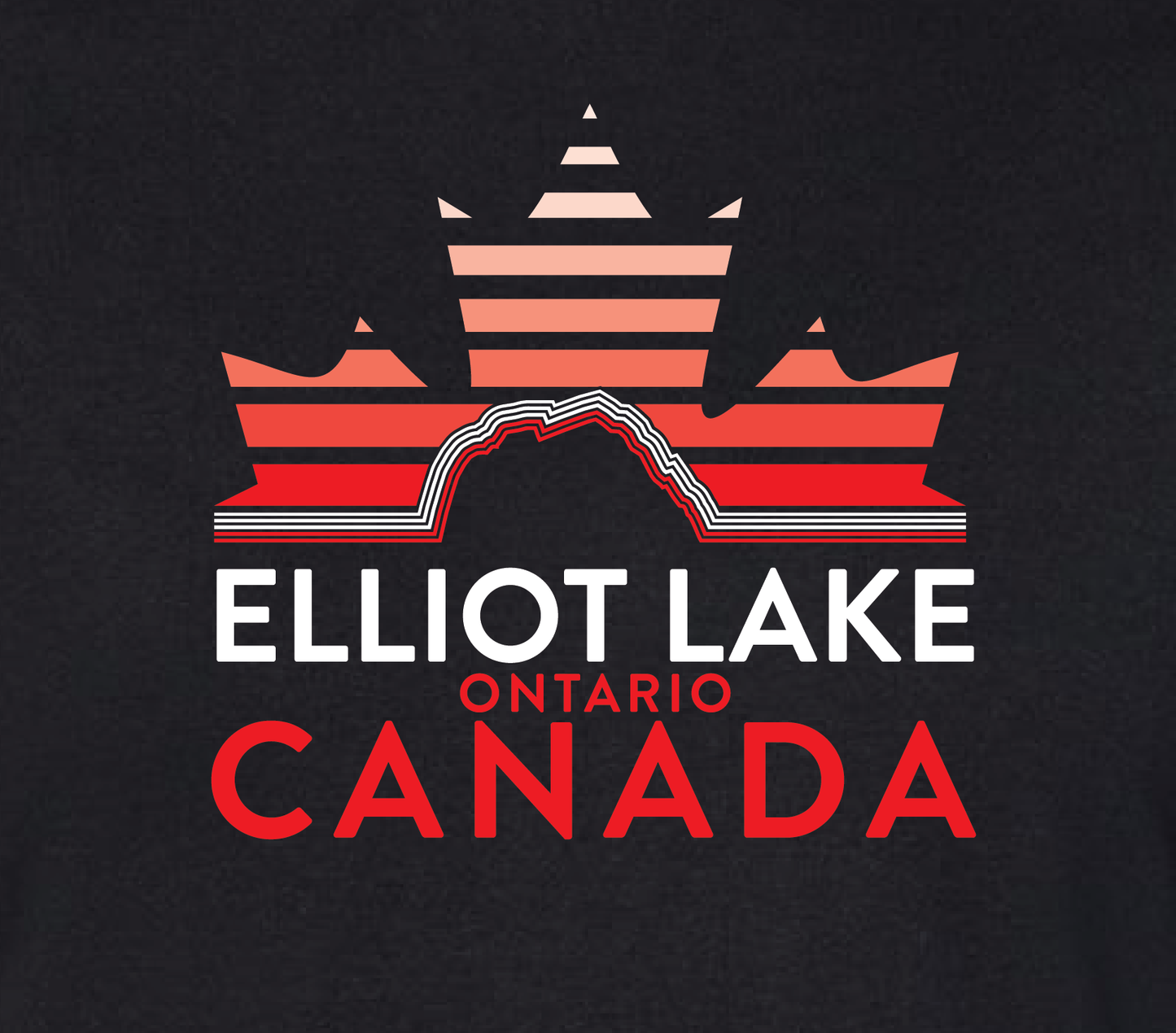 Elliot Lake, Canada Retro Shirt