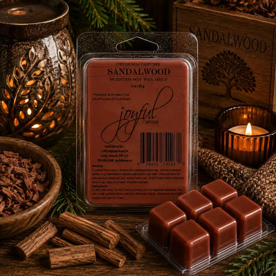 Sandalwood Candles & Wax Melts