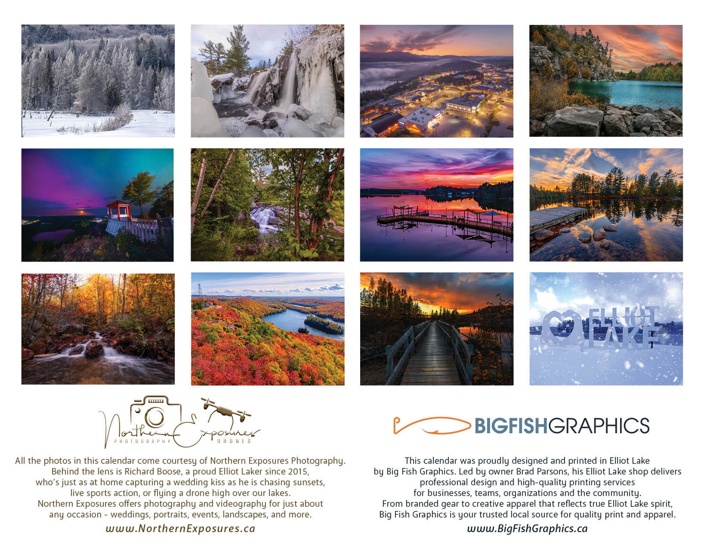 2026 Elliot Lake Calendar