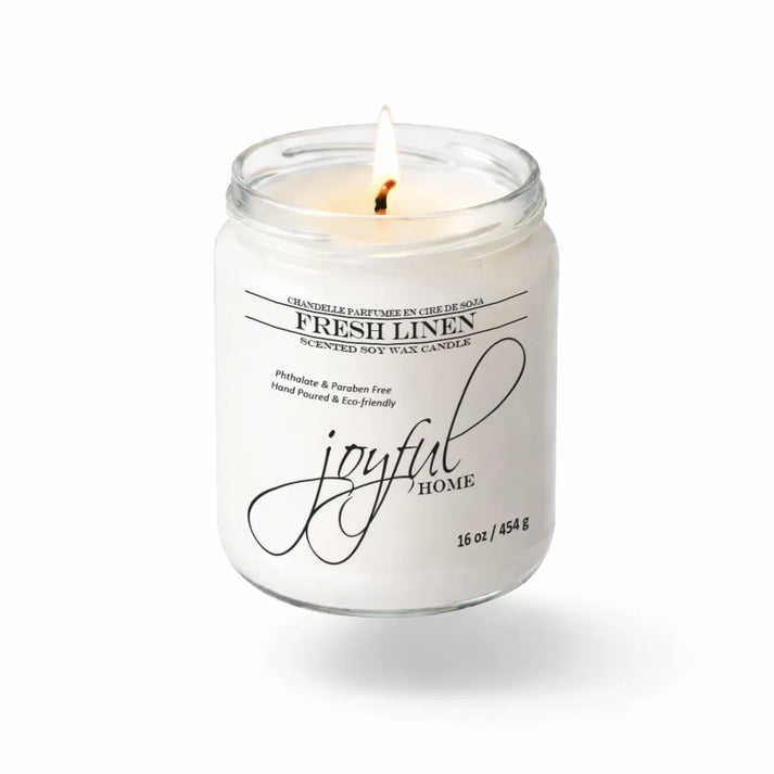 Fresh Linen Soy Candles & Wax Melts