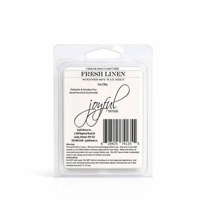 Fresh Linen Soy Candles & Wax Melts