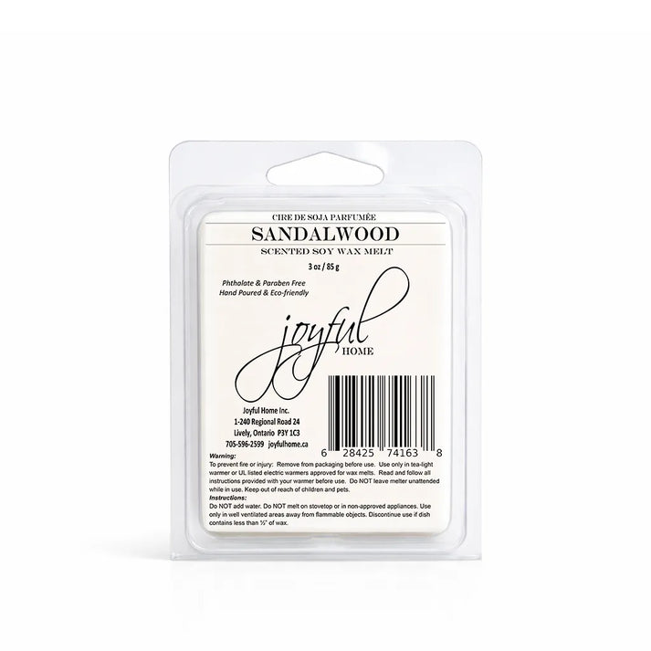 Sandalwood Candles & Wax Melts