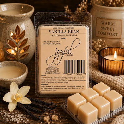 Vanilla Bean Soy Candles & Wax Melts